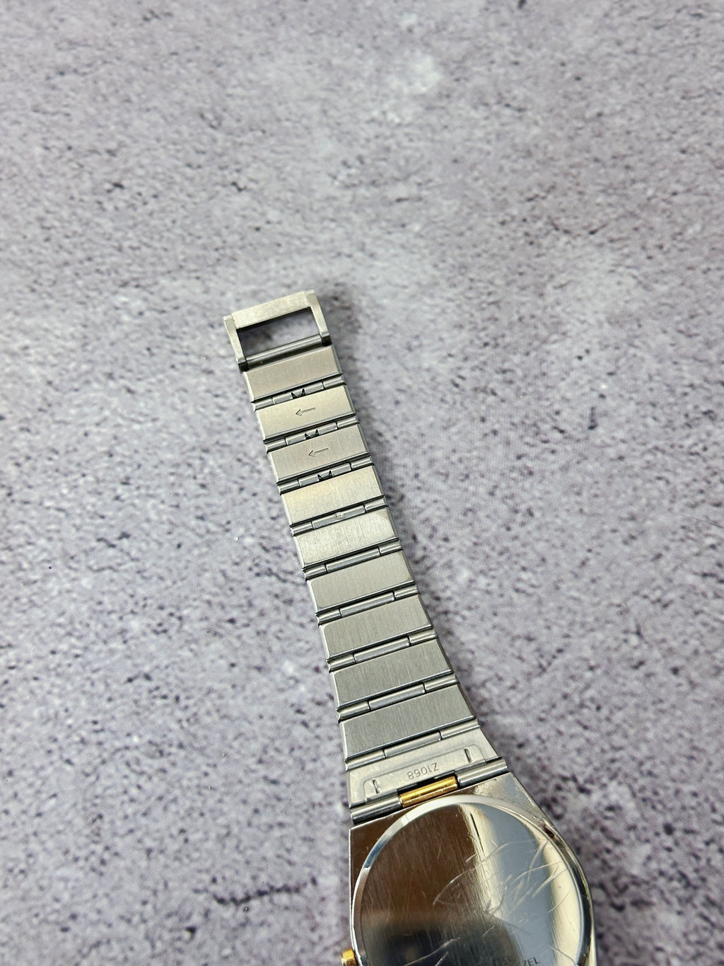 1980s Vintage Seiko 9021-6000 Two-Tone Integrated Link Dress Watch – Rare Brushed Steel & Gold Edition