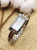 1990s Vintage Anne Klein Diamond Dial Bangle Watch – Rare Tortoiseshell Inlay Edition