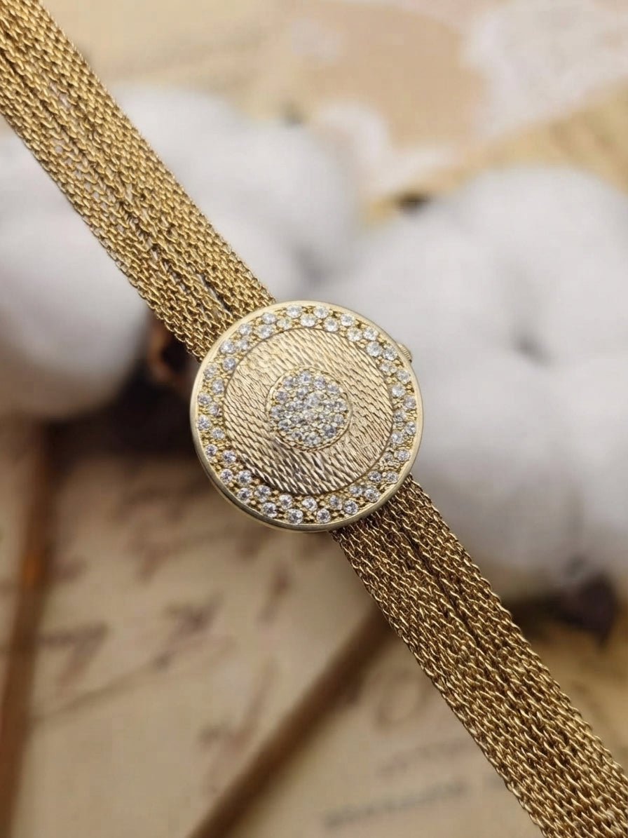 Arriving Soon - 1980s Vintage Anne Klein "Peek-A-Boo" Flip-Cover Dress Watch – Rare Locket Design Edition