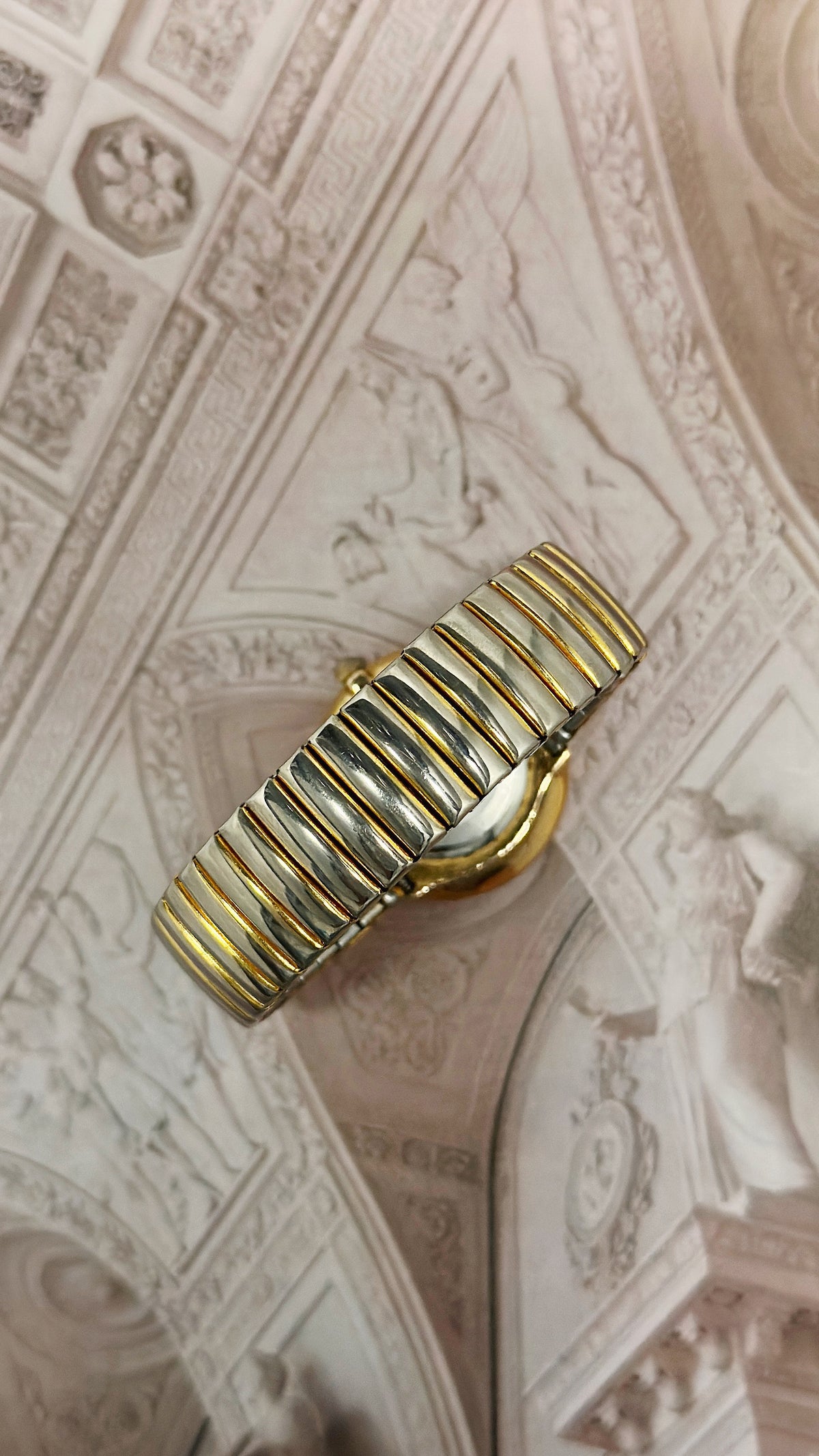 Vintage Gottex Gold-Tone Museum Dial Dress Watch – Expansion Band Edition