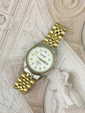 Vintage Details Two-Tone Fluted Bezel Day-Date Watch – Jubilee Bracelet & White Dial Edition