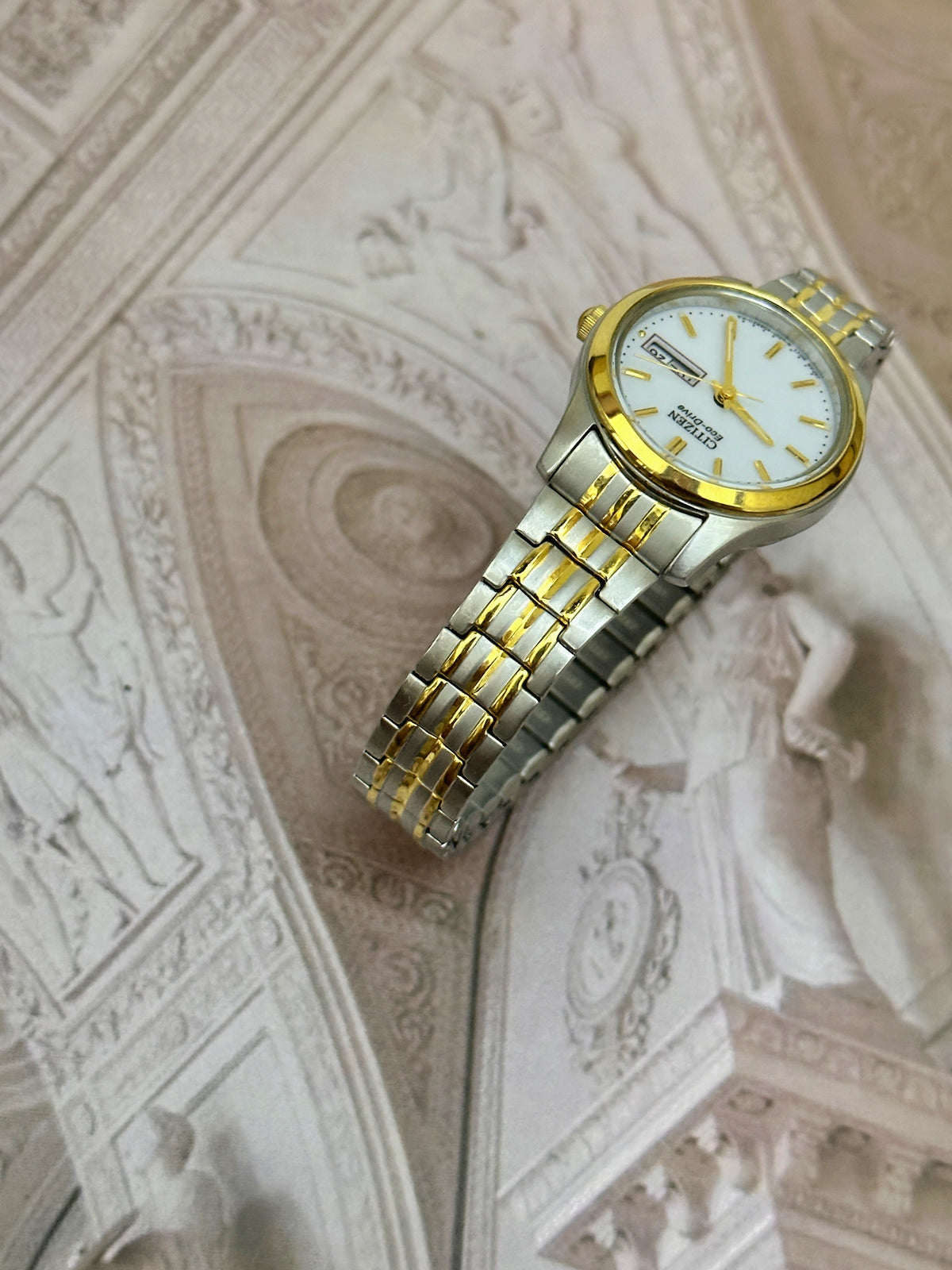 Vintage Citizen Eco-Drive Two-Tone Ladies Watch