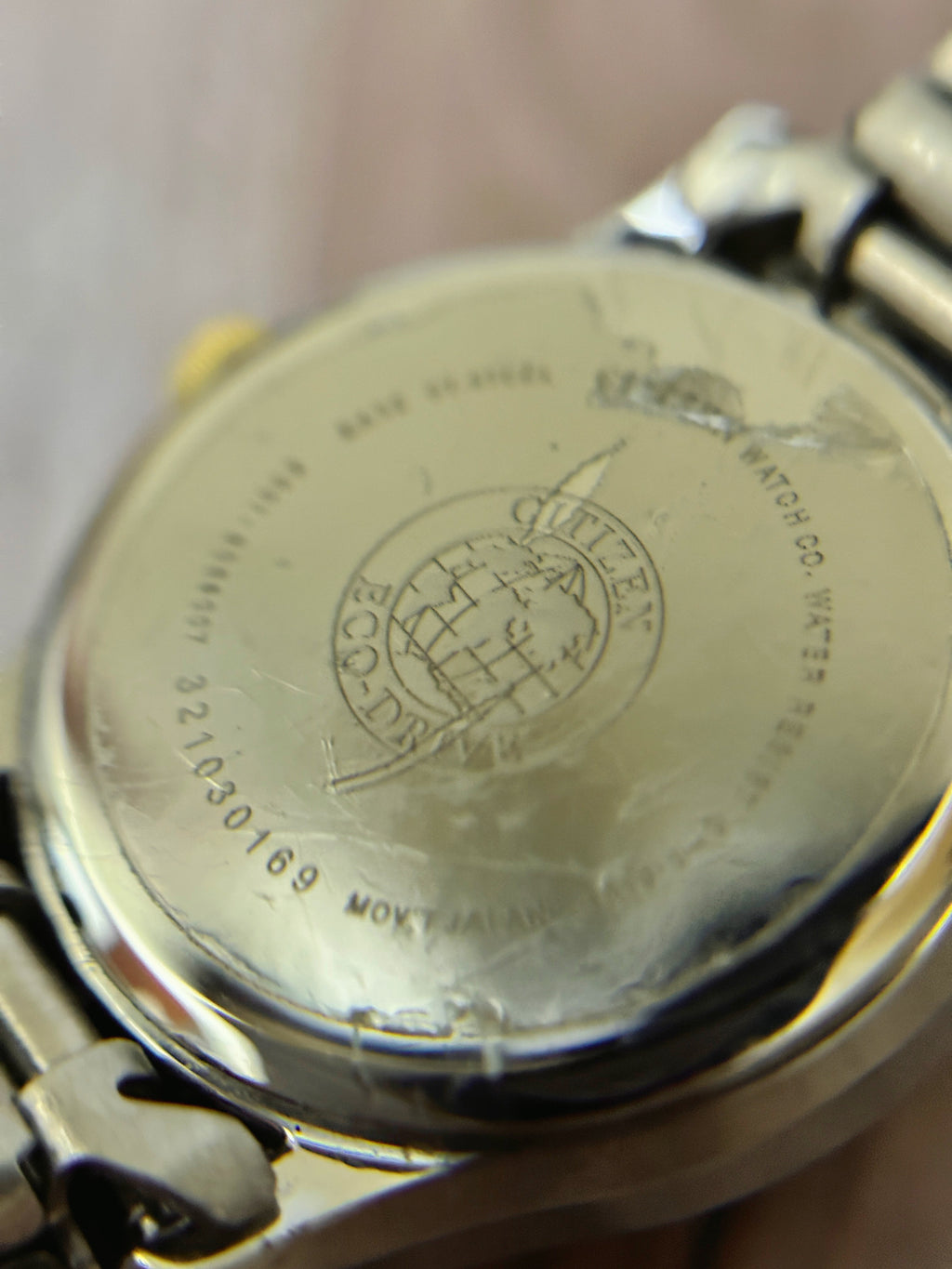 Vintage Citizen Eco-Drive Two-Tone Ladies Watch