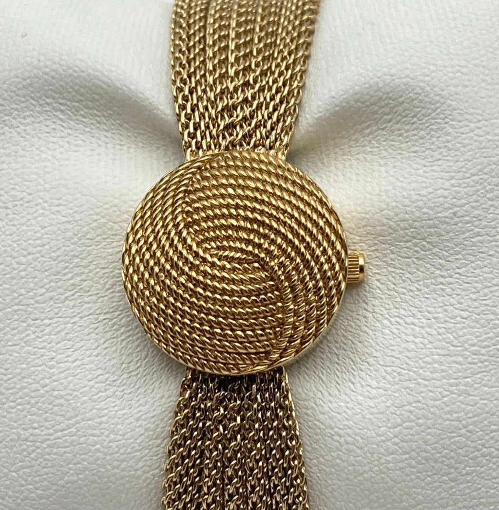 Arriving Soon - 1990s Vintage Anne Klein Diamond Accent "Peek-A-Boo" Flip-Top Watch – Extremely Rare Secret Locket Design