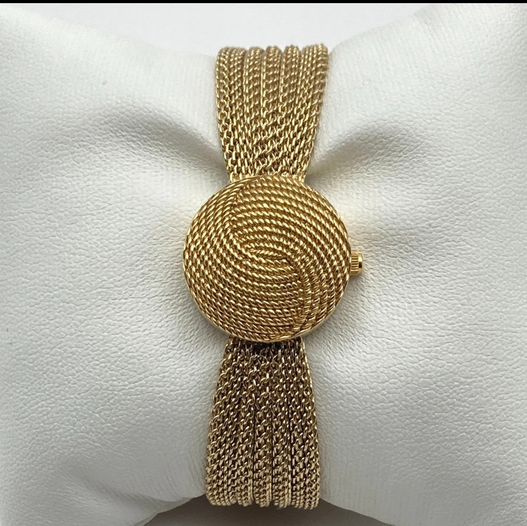 Arriving Soon - 1990s Vintage Anne Klein Diamond Accent "Peek-A-Boo" Flip-Top Watch – Extremely Rare Secret Locket Design