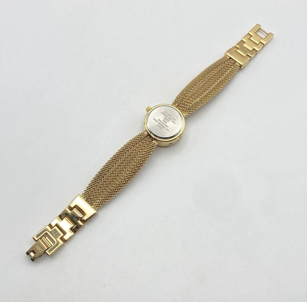 Arriving Soon - 1990s Vintage Anne Klein Diamond Accent "Peek-A-Boo" Flip-Top Watch – Extremely Rare Secret Locket Design