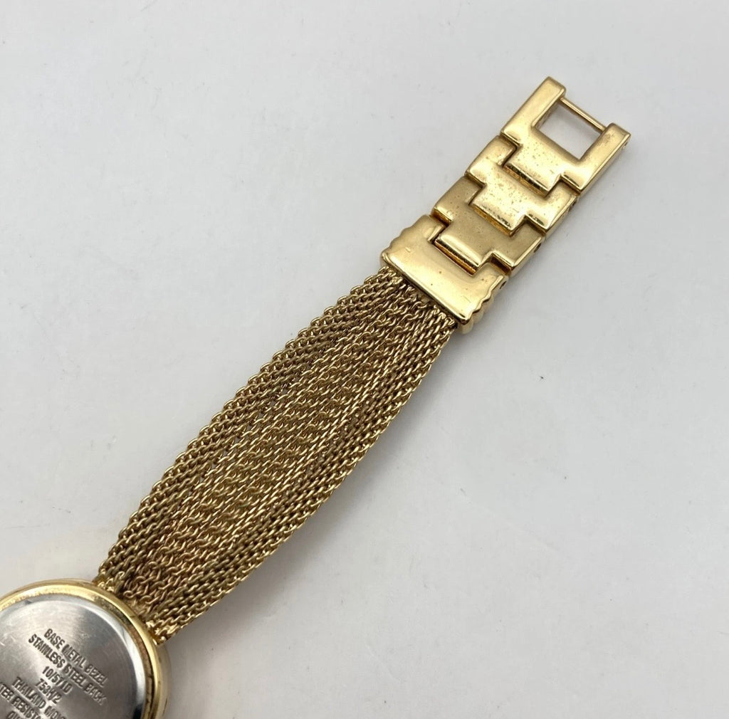 Arriving Soon - 1990s Vintage Anne Klein Diamond Accent "Peek-A-Boo" Flip-Top Watch – Extremely Rare Secret Locket Design