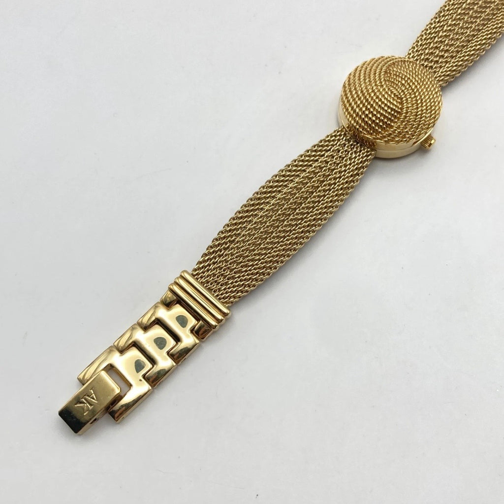 Arriving Soon - 1990s Vintage Anne Klein Diamond Accent "Peek-A-Boo" Flip-Top Watch – Extremely Rare Secret Locket Design